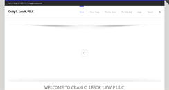 Desktop Screenshot of lesoklaw.com
