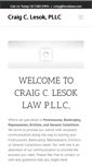 Mobile Screenshot of lesoklaw.com